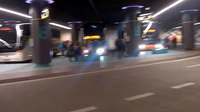 Польша.Вроцлав. Автовокзал Wrocław. Dworzec autobusowy.