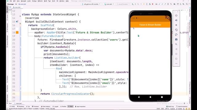 Stream Builder vs Future Builder in Flutter Ursu/Hindi || Jawad Aslam