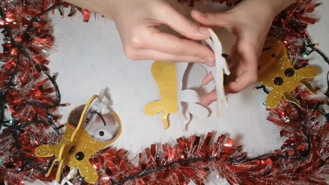 символ нового года 2021/ бык/DIY/ как сделать новогоднюю игрушку