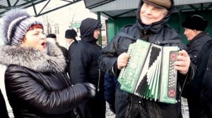 Гармонист Валерий Провалёнов Частушечницы Зина, Лида, Валя