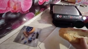 Хот-дог по новому в Tefal Optigrill Smart (Тефаль Оптигриль Смарт)! Очень быстро и вкусно!