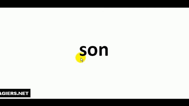 Как произносится  # Son