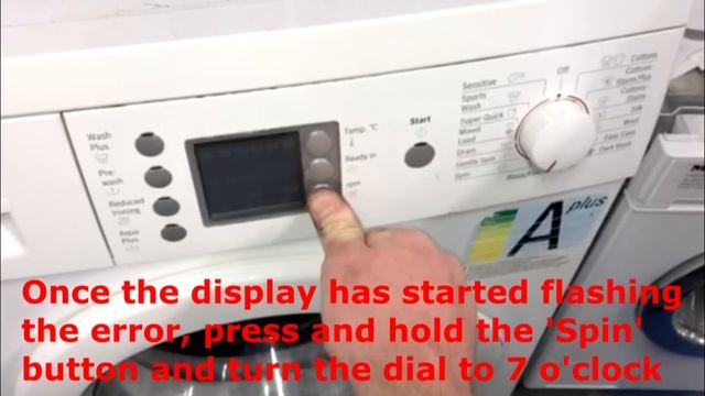 How to fix a Bosch/ Neff/ Siemens washing machine with an F21 error code *Original Video* смотреть онлайн