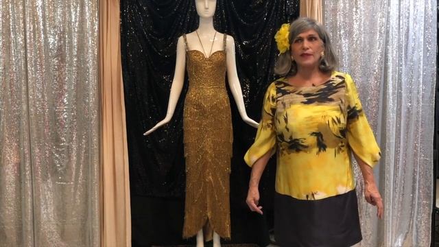 Doris’ Gypsy Rose Lee’s Burlesque Gold Fringe Gown, which Dita Von Teese wore in LA Frock Stars смотреть онлайн