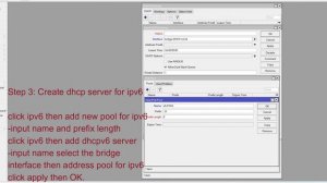 Mikrotik ipv4 & ipv6 DHCP Setup Step by Step Guide