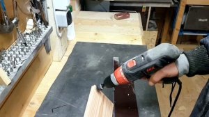 Полезный инструмент для работы с деревом,зенкер с ограничителем,испытание