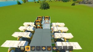 Простейшие гусеницы способные поворачивать в Scrap Mechanic