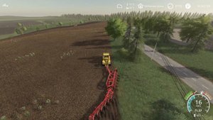 FS19    СПК   Гридино #85   Иносранный  плуг .          карта  село  Ягодное .