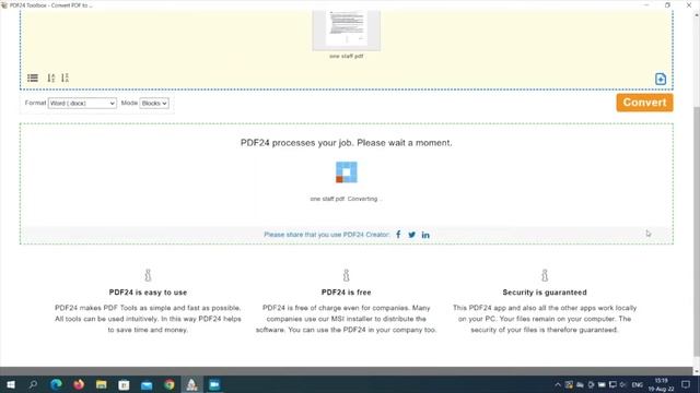 การ Convert PDF | PDF24 toolbox смотреть онлайн