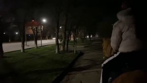 Прогулка по ночной Элисте верхом на лошади