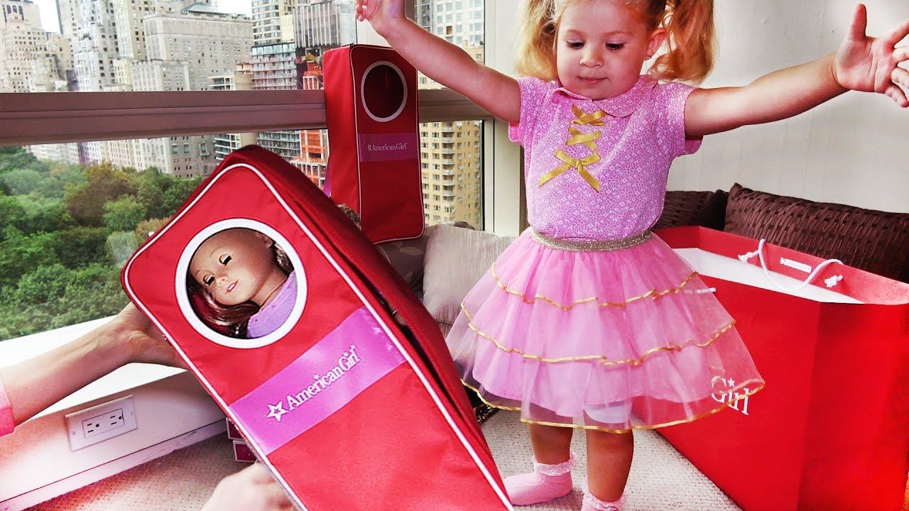 ✿ Покупки из AMERICAN GIRL Куклы Наряды Принцессы + Конкурс!!! Princesses Disney Surprise for girls