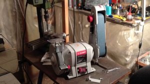 Точильный станок ЗУБР ЗТШМ-150/686Л, обзор, переделка под другую ленту