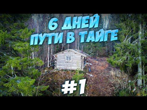 ПОХОД В БЕЗЛЮДНУЮ ТАЙГУ. ЗА 2 ДНЯ ДО ДИКОГО ОЗЕРА.