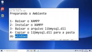 AULA #10 - Iniciando com Banco de Dados