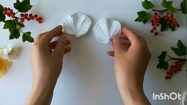 Красная смородина из полимерной глины. Мастер-класс.