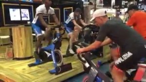 John Macgowan on the new Stages SC3 Indoor Cycle - IHRSA 2015