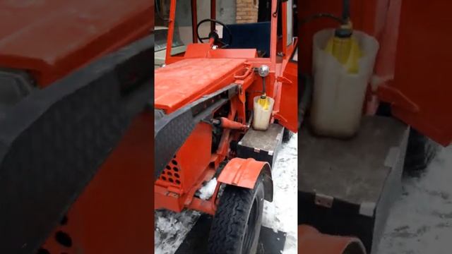 Мини самодельный трактор (Продан). смотреть онлайн