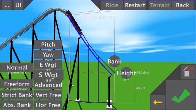 Freeform Building Tutorial [Ultimate Coaster 2]