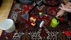 Химчистка ковра большой насадкой для Karcher puzzi 8/1c