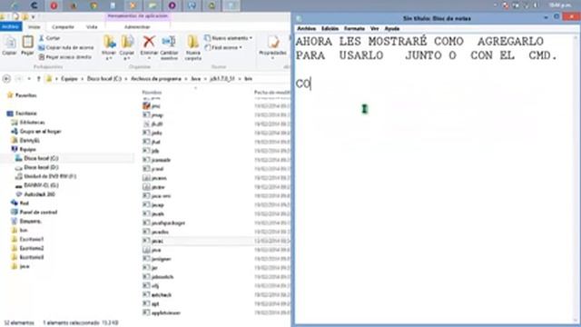 Descargar bin para 64 bits y aprende a compilar Java en CMD con Javac.exe смотреть онлайн