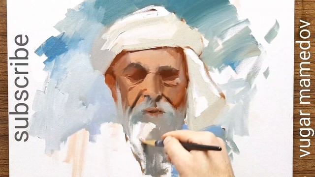 Портрет-Portrait .  Vugar Mamedov