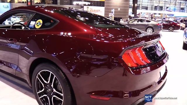 2018 Ford Mustang Ecoboost Coupe Premium - Exterior and Interior Walkaround - 2018 Chicago Auto Sho смотреть онлайн