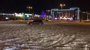 Дрифт на субару аутбек 2.5л.