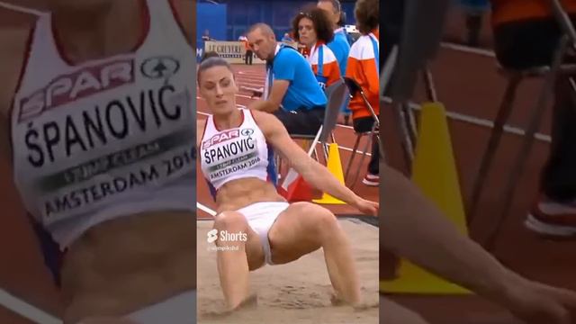 Ivana Spanovic - Incredibly Beautiful Long Jump Moments