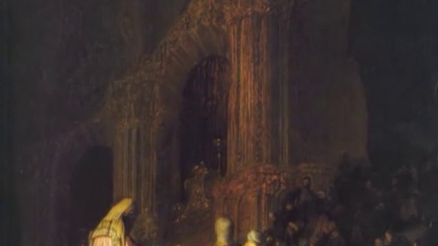 РЕМБРАНДТ. “Сретение“. Библейский сюжет
