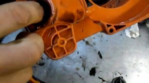 Husqvarna 136 Устройство маслонасоса + немного о поломках