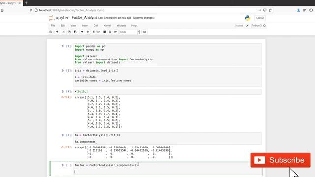 தமிழில் Data science tutorial for beginners using python - Factor Analysis -Part 4- Ep#13 смотреть онлайн