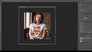 Нанесение принта на одежду в Фотошопе