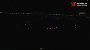 Рекорд России. Шоу Дронов в помещении от DRONICO.