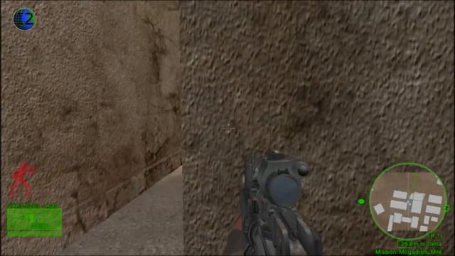 Delta Force Black Hawk Down Walkthrough: Mogadishu Mile HD