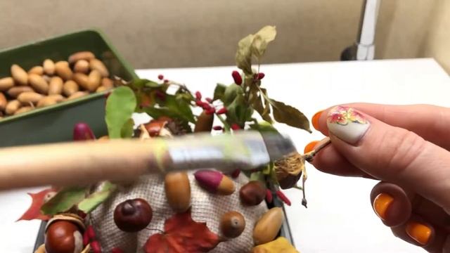 Осенние поделки своими руками / из природного материала смотреть онлайн