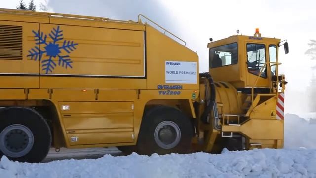 Лучшая в мире машина по уборке снега смотреть онлайн