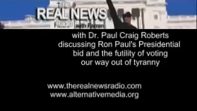 The Real News Radio with Dr  Paul Craig Roberts Pt. 2