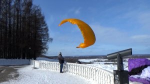 Попытки взлететь в тихую погоду. Город Вязники. Съемка 10.03.2024