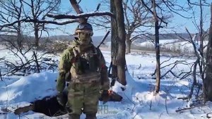"Отважные" укрепляются на отбитых украинских позициях