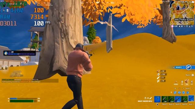 fortnite chapter 4 season 2/gtx 1070 i3 4160 /performance mode fps test 2023 смотреть онлайн