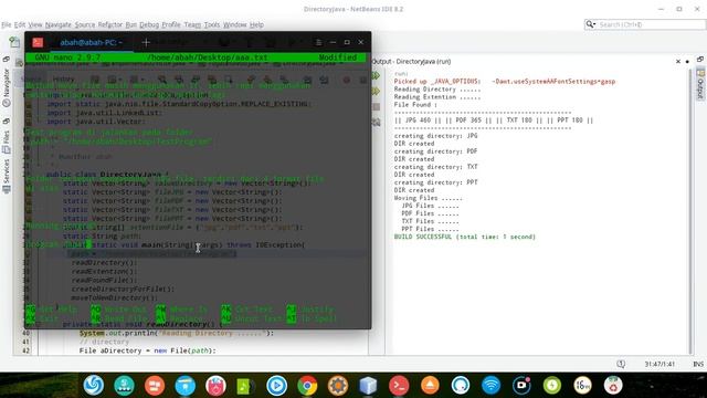 Management Directory Using Victor and Files Java смотреть онлайн