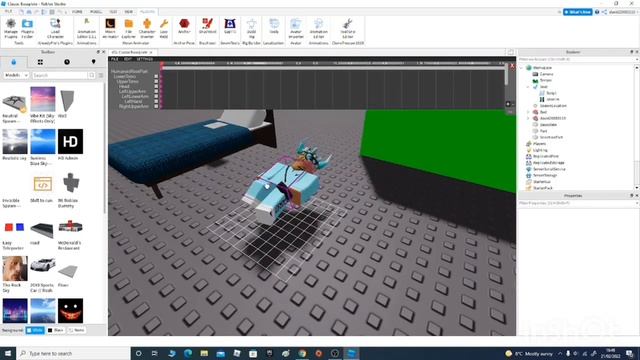 How To Make A Custom Standing And Laying Pose/Animation In Roblox Studio 2022 смотреть онлайн