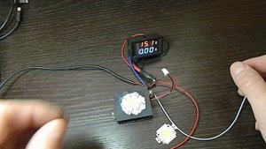 Мощный светодиод 20W в корпусе от 10W светодиода