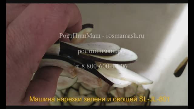 Обзор работы Промышленной овощерезки для зелени SL-JL-801 смотреть онлайн