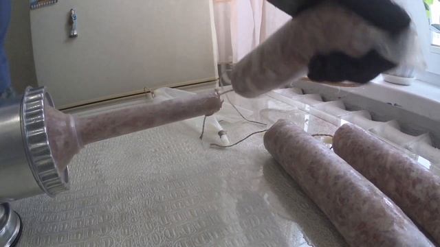 Колбаса "РУБЛЕНАЯ" в домашних условиях?? смотреть онлайн