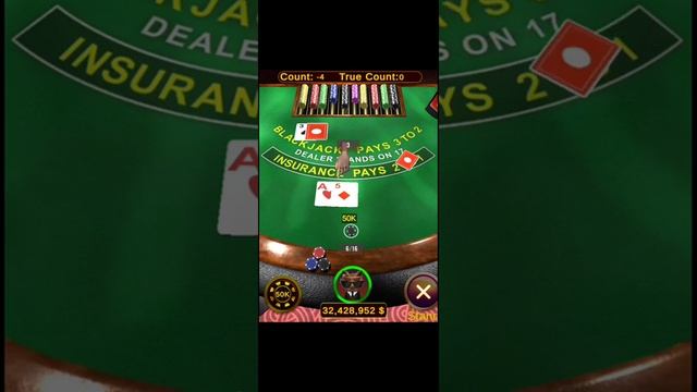 This game making it easy to learn how to count cards in Blackjack!!