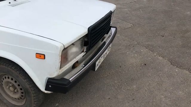 ТЮНИНГ КУЗОВА ВАЗ 2107! НОВАЯ РЕШЁТКА И ЗАДНИЙ БАМПЕР смотреть онлайн