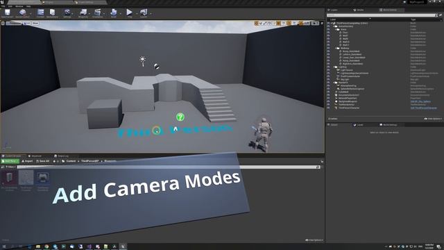 Advanced Third Person Camera Setup Tutorial смотреть онлайн