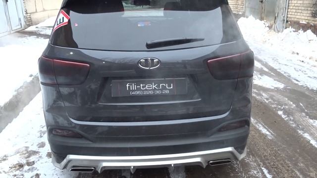 Очень красивый звук выхлопной системы на Kia Sorento ||| Prime v6 3.3L