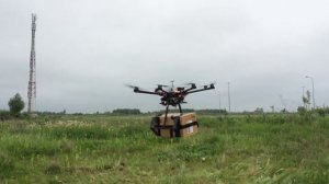 квадрокоптер для перевозки грузов